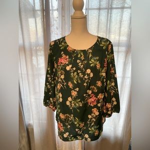 TALBOTS blouse top size large